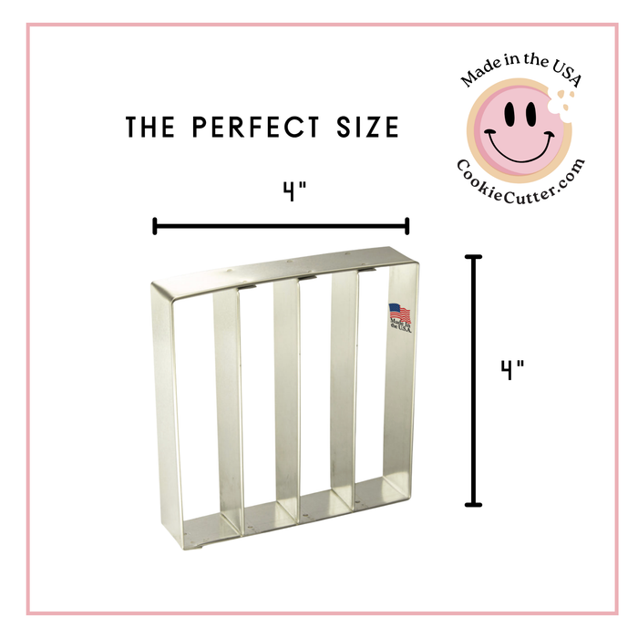 Cookie Stick Multi-Cutter 4" X 1" CS0101