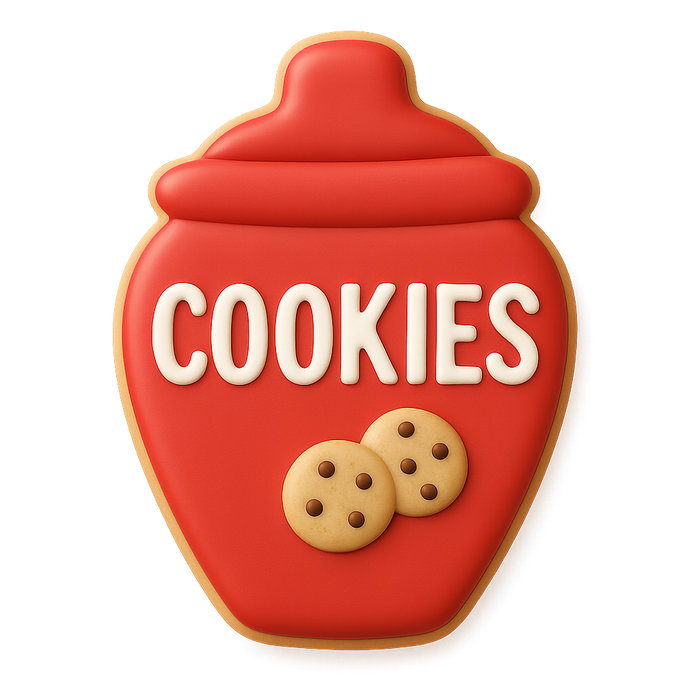 Cookie Jar Cookie Cutter 3.5 in B1156