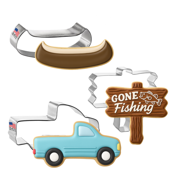 gone fishing cookie cutters
