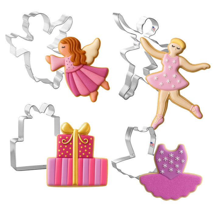 Nutcracker Christmas Ballet Cookie Cutter 8 Pc Set HS0515
