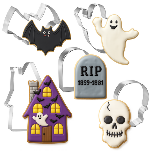 haunted house cookie cutter set