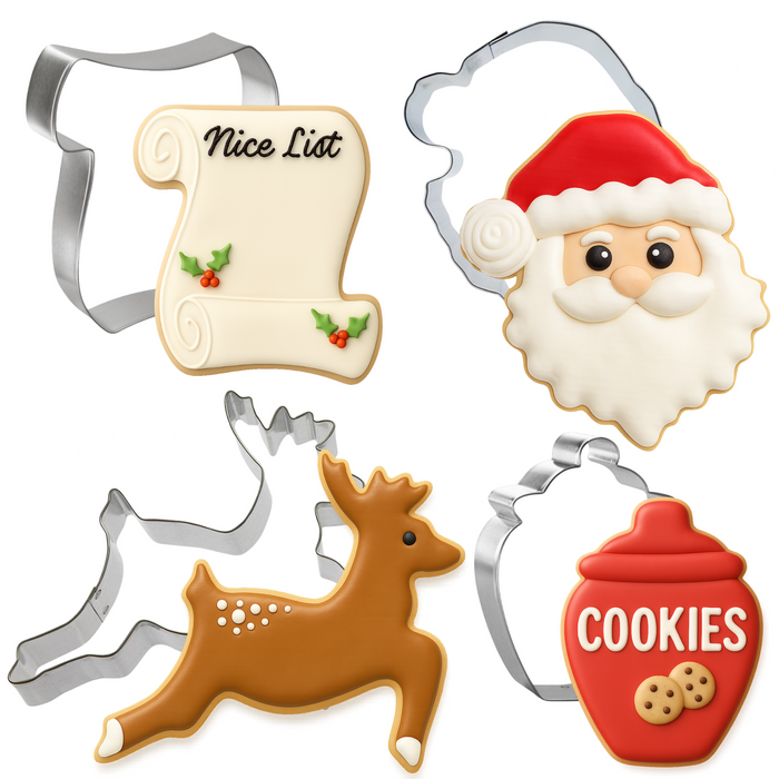 Santa's Cookies 4 pc Set HS0595