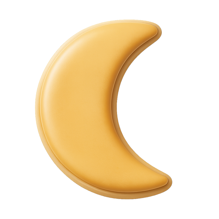 Mini Crescent Moon Cookie Cutter 1.25 in M139