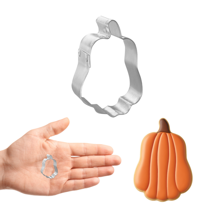 Mini Tall Pumpkin Cookie Cutter 1.75 in M204