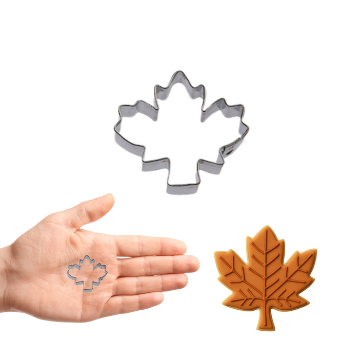 Mini Sugar Maple Leaf Cookie Cutter 2 in M90