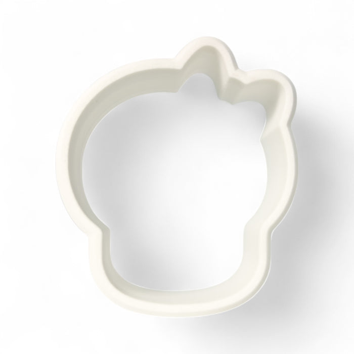 Skull With Bow 3 in. B2030