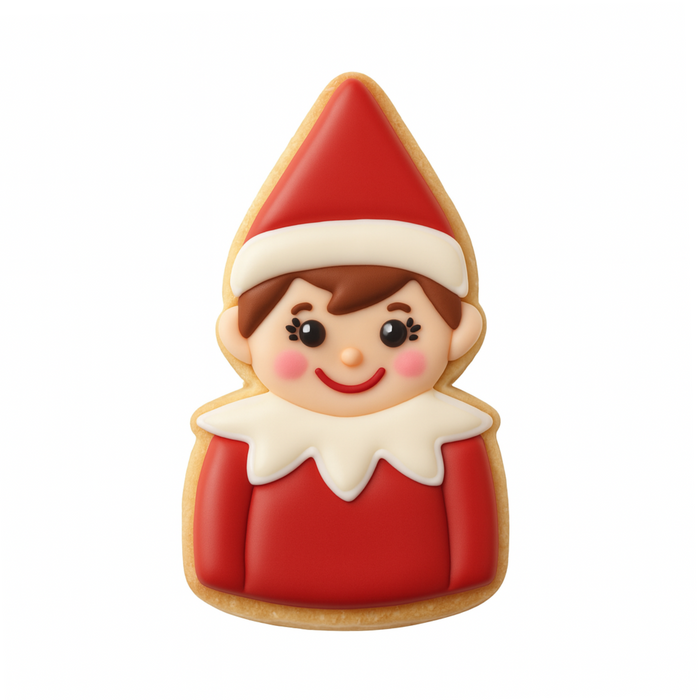Cute Elf Cookie Cutter 4.25 in