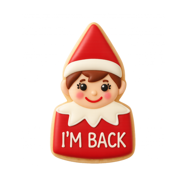 Cute Elf Cookie Cutter 4.25 in