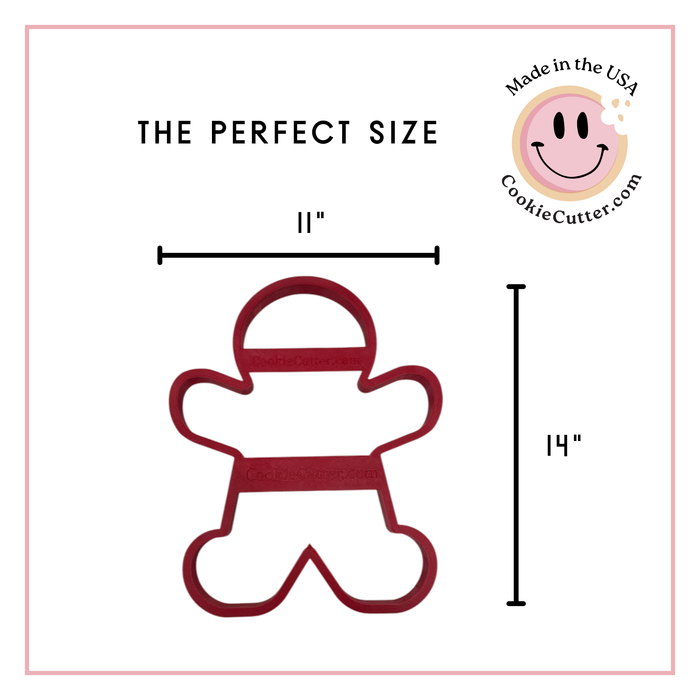 XXL Gingerbread Man Gingerbread Giant 14 inch PC0474