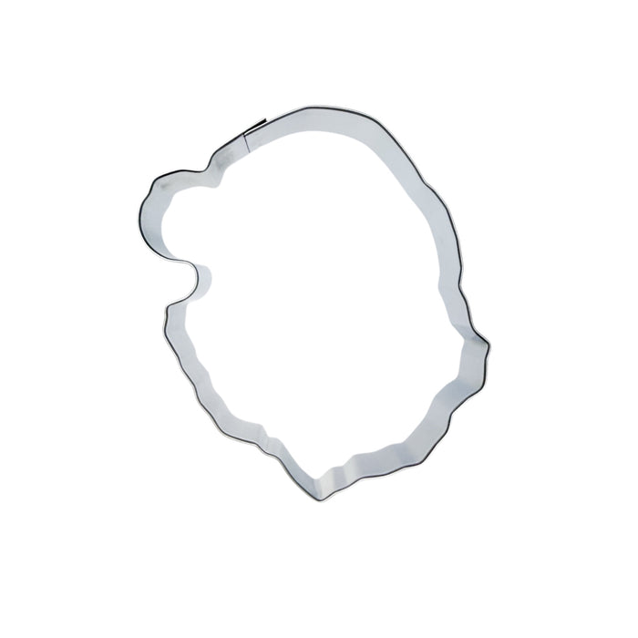 Detailed Santa Face Cookie Cutter 3.5" B2010