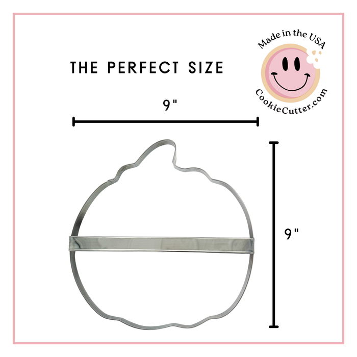 Extra Large 9 in. Pumpkin B2032