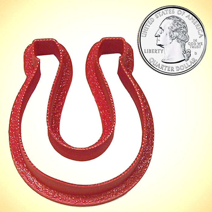 Miniature Horse Shoe Cookie Cutter 2 in PC0413