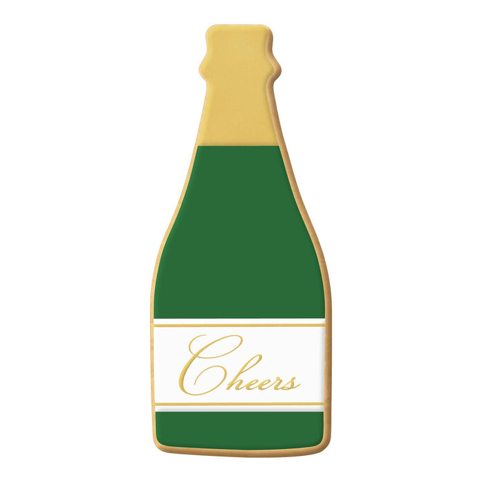 Champagne Bottle Cookie Cutter 4.5 in B1561