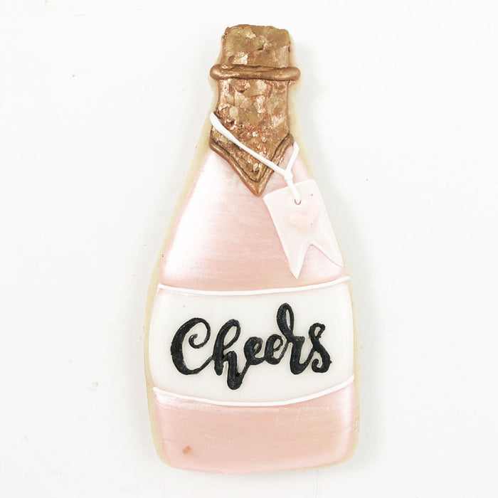 Champagne Bottle Cookie Cutter 4.5 in B1561