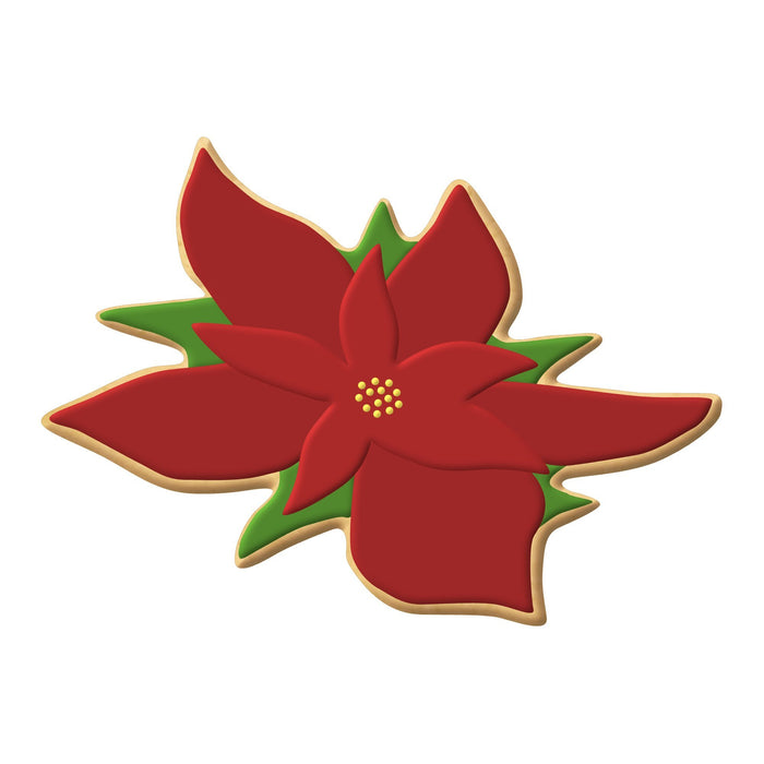 Poinsettia Cookie Cutter 3.5 in B1408