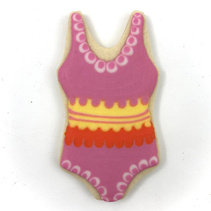 One Piece Swimming Suit Cookie Cutter 4 in B1548