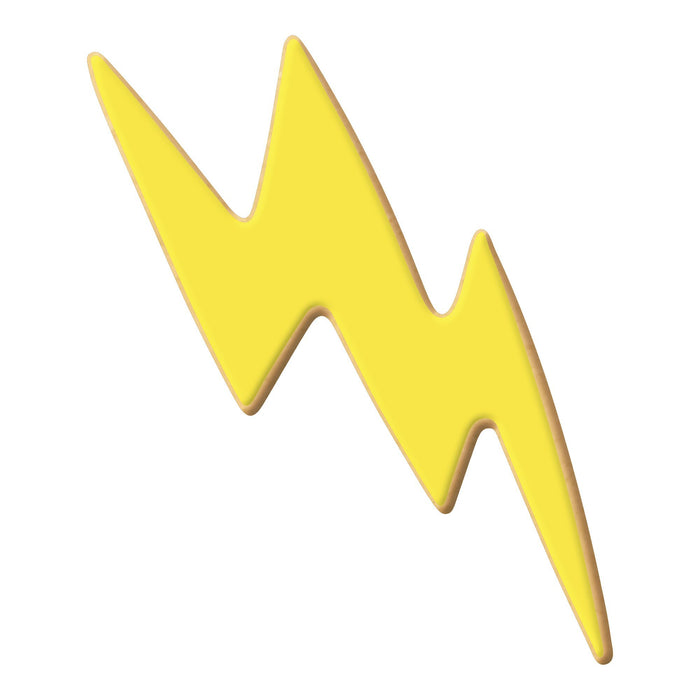 Lightning Bolt Cookie Cutter 5.5 in B1477F