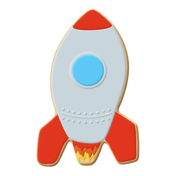 Rocket Ship Cookie Cutter 4.5 in B1323