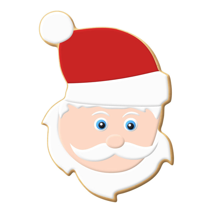 Santa Face Cookie Cutter 4.25" B1267