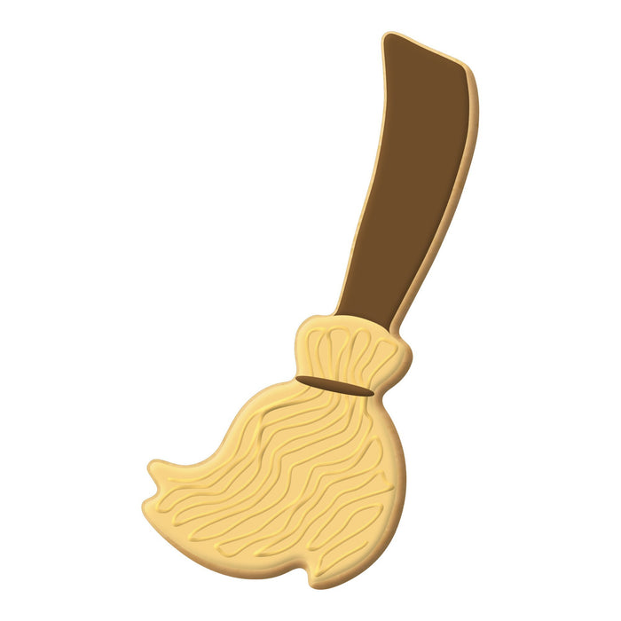Halloween Witch Broom Cookie Cutter 5 in B1503