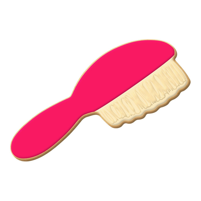 Hair Brush Cookie Cutter 4 in B1728