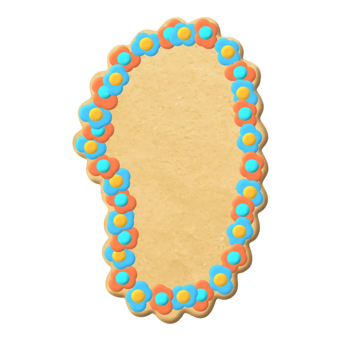 Mardi Gras Beads, Necklace, Hawaiian Lei Cookie Cutter 4 in B1678
