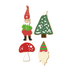mushroom cookie cutter, enchanted forest baking tools