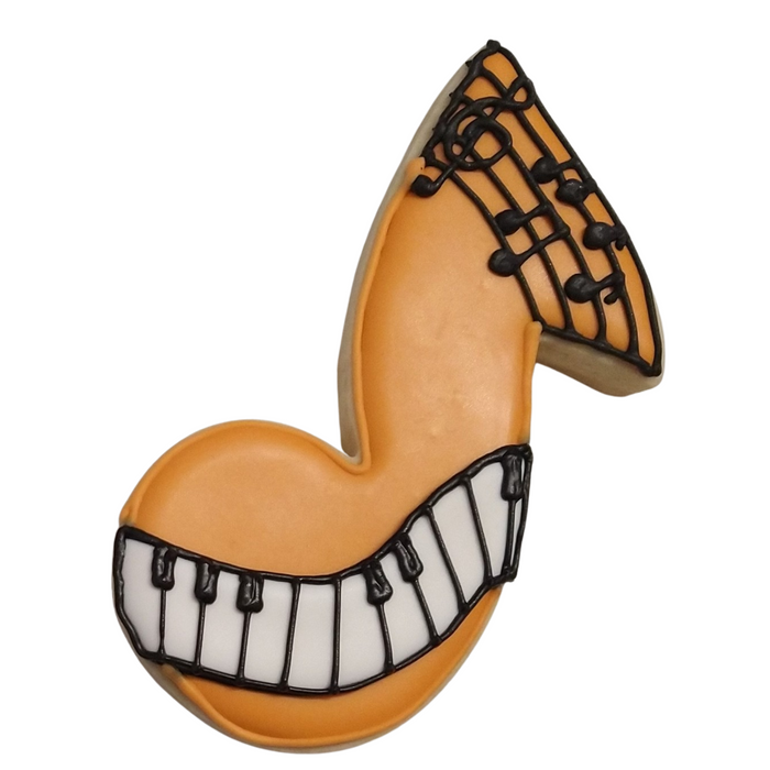 Music Note Cookie Cutter 3.25 in B622