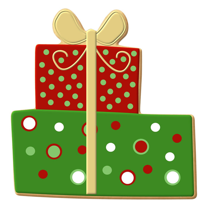 Stacked Gift Boxes Cookie Cutter 3.75 in B1173