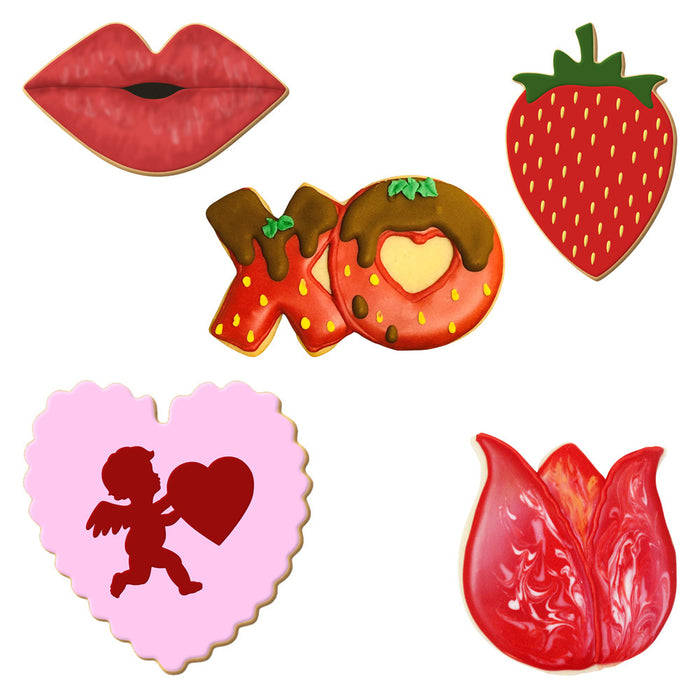 Valentine Cookie Cutter 5 Pc Set HS0524