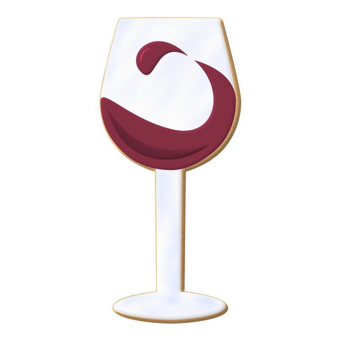Wineglass Cookie Cutter 4 in B1300