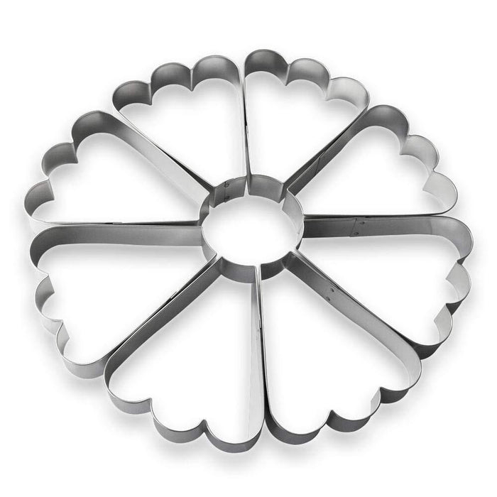 Fan Three Bumps Cookie Platter Cutter 4.5 in B0714