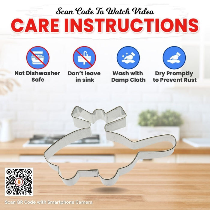 Helicopter Cookie Cutter 5 in B1117