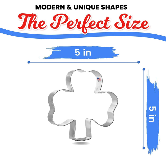 Shamrock Cookie Cutter 5 in B1180