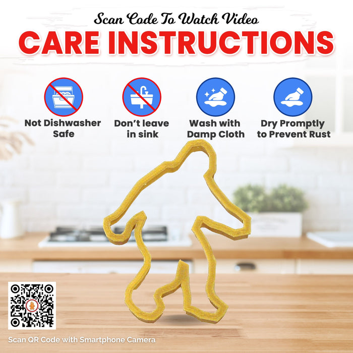 Big Foot Cookie Cutter 4 in PC0219