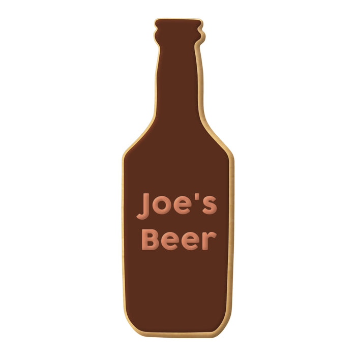 Soda or Beer Bottle Cookie Cutter 6 in B1718