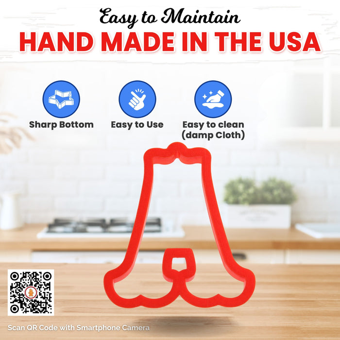 Curly Letter A Cookie Cutter 4 in PC0130