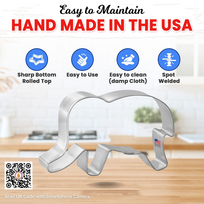 Elephant Cookie Cutter 4 in B971