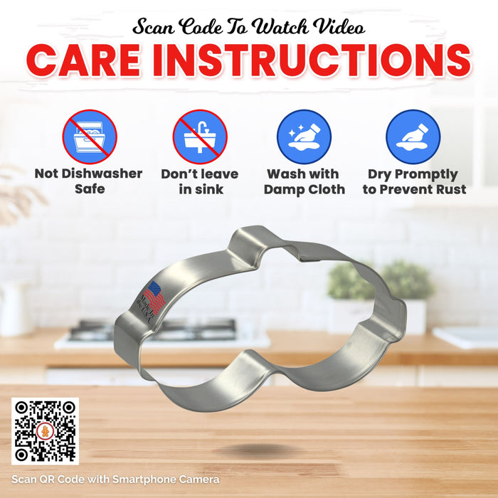 Virtual Reality Cookie Cutter 4 Pc Set HS0556