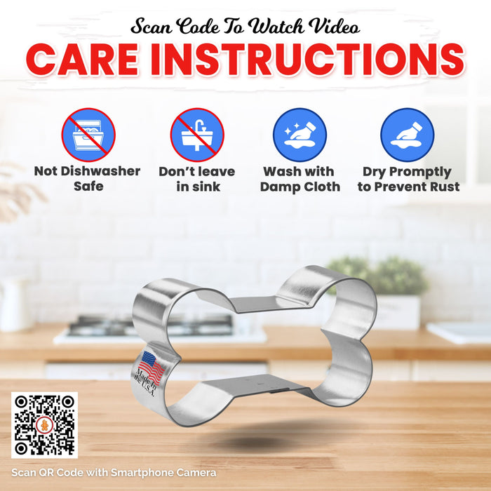 Dog Bone Cookie Cutter 5 Pc Set HS0557
