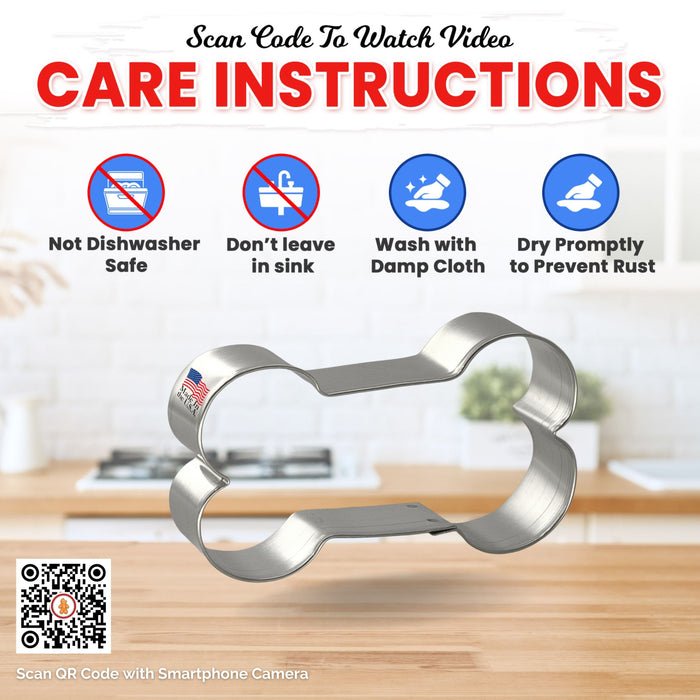 Dog Bone Cookie Cutter 5 Pc Set HS0557