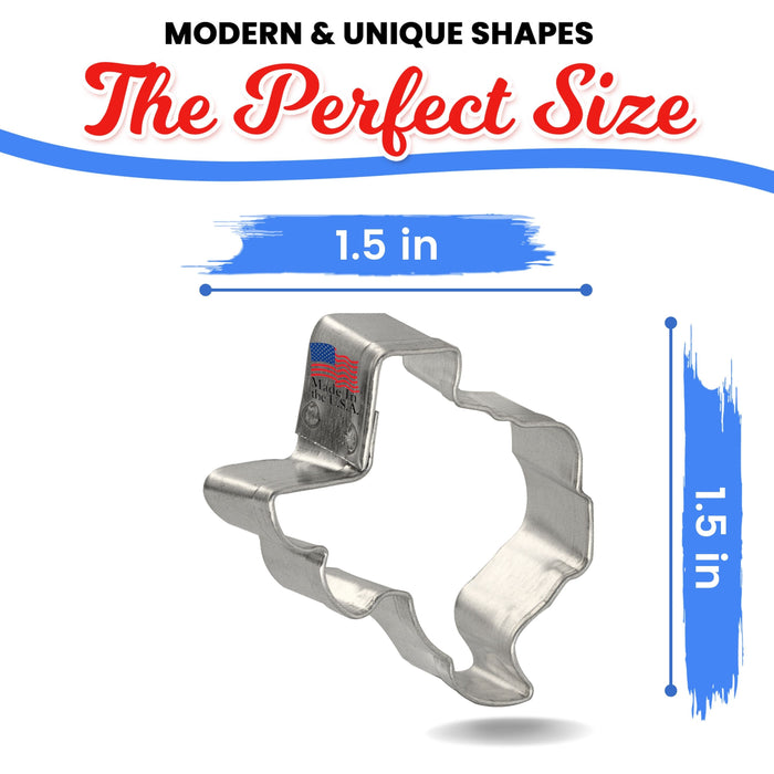 Mini Texas Cookie Cutter 1.5 in M83