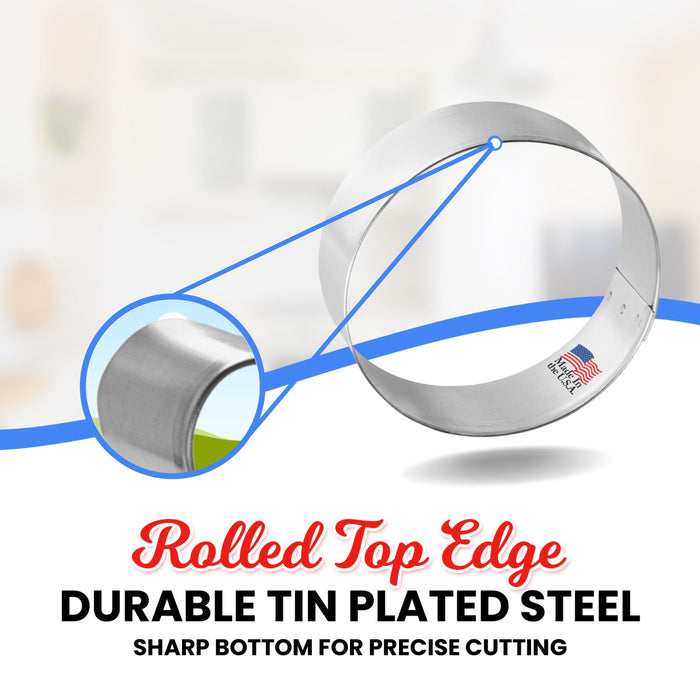 Round Cookie Cutter 2.5 in B1309