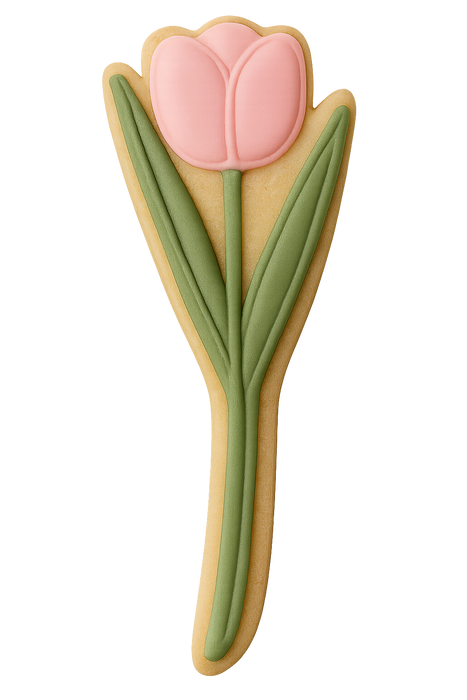 Long Stem Tulip Cookie Cutter 6 in