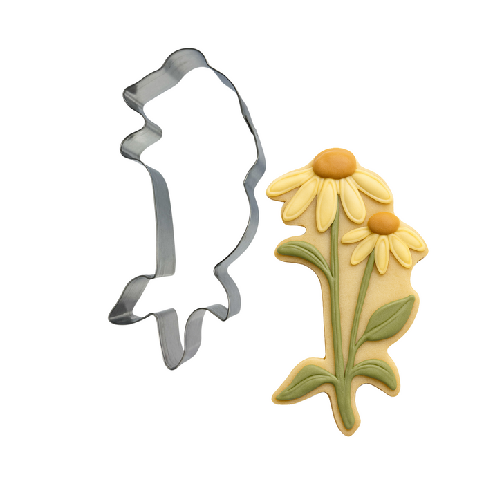 Long Stem Wild Flower Cookie Cutter 5 Pc Set HS0580