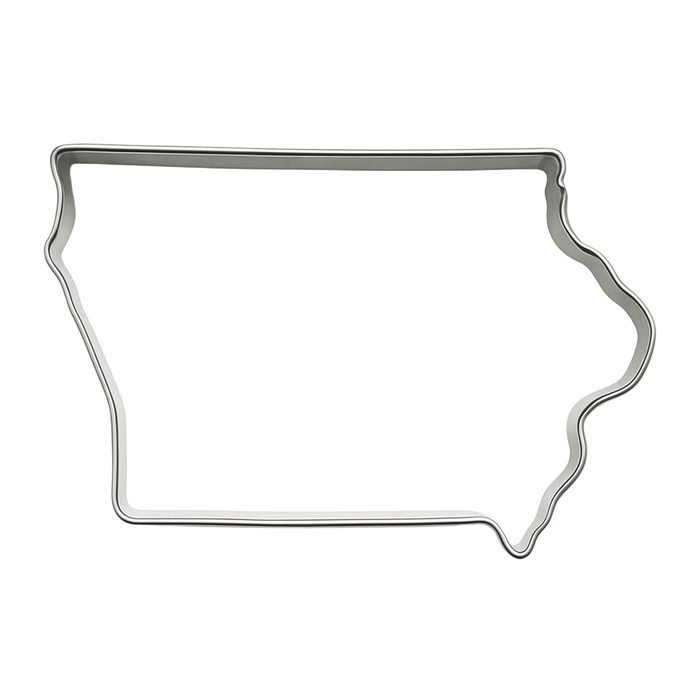 State of Iowa 4 in Cookie Cutter in B1795