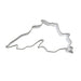 Lake Superior Cookie Cutter 4 in B2014