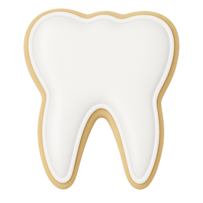 Tooth 3 in  B2021