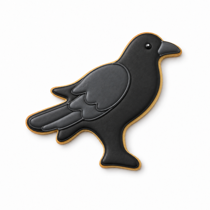 Black Bird Crow Cookie Cutter 4 Inch B2060