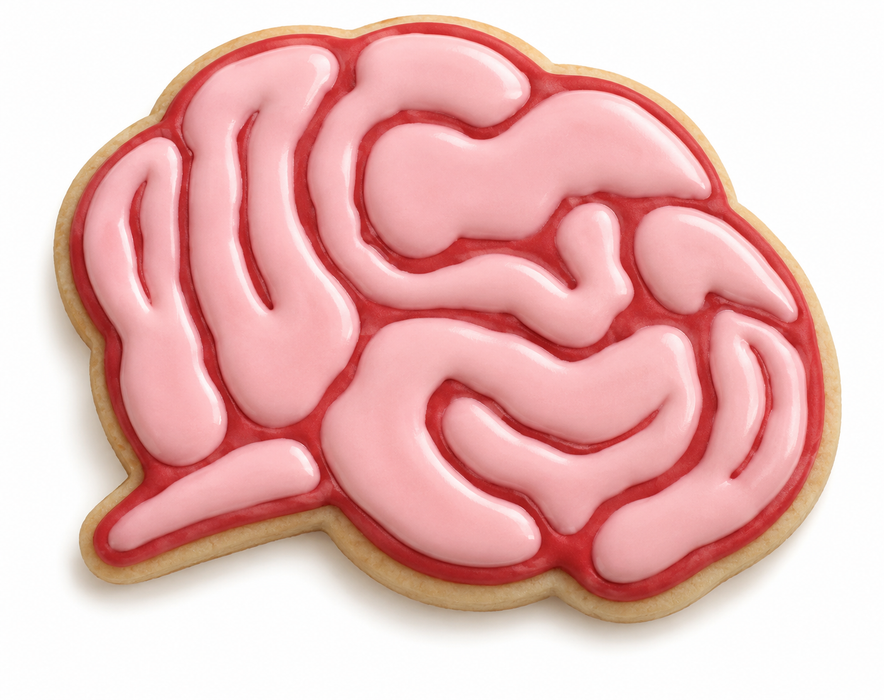 Anatomical Brain Cookie Cutter 4" B2064